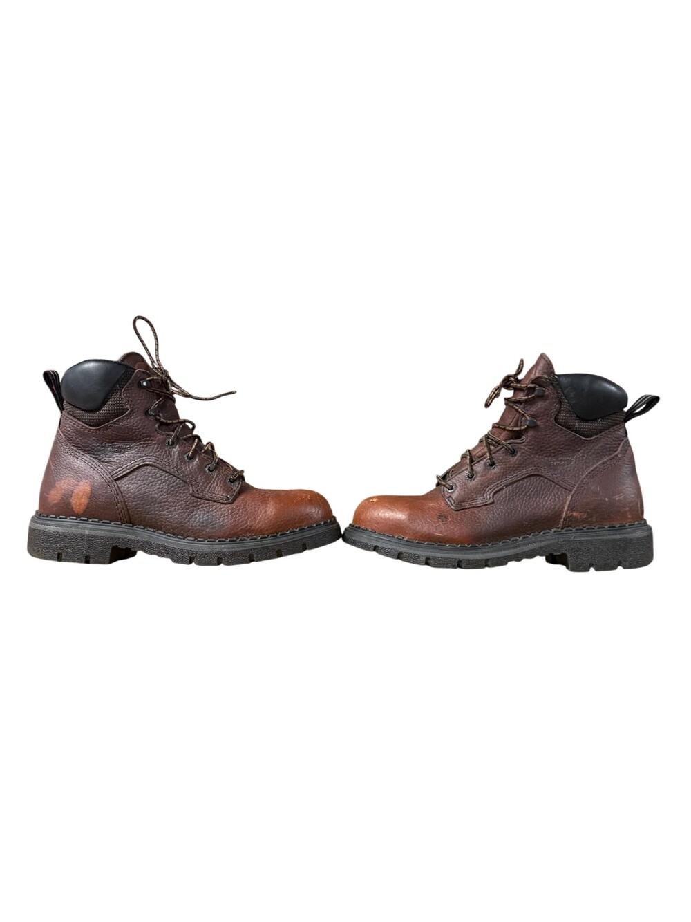 Vintage Red Wing Boots Mens Size 8.5 Brown Leather Work Combat Ankle USA 2326